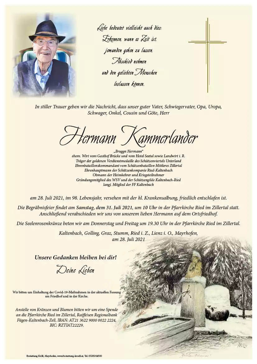 Parte von Hermann Kammerlander